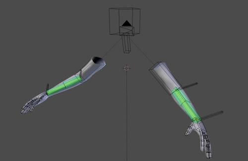 1st person arms rig