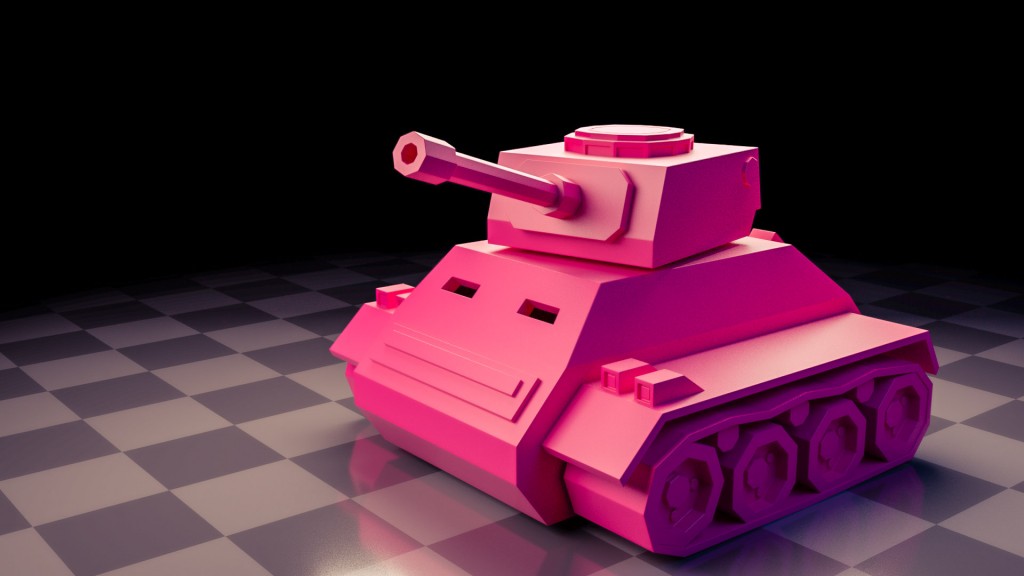 Pink tank