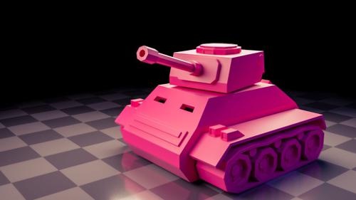 Pink tank