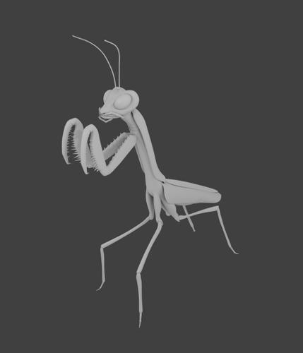 erik90mx creature praying  mantis