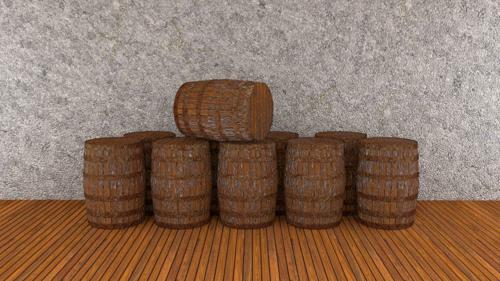Old grungy cans
