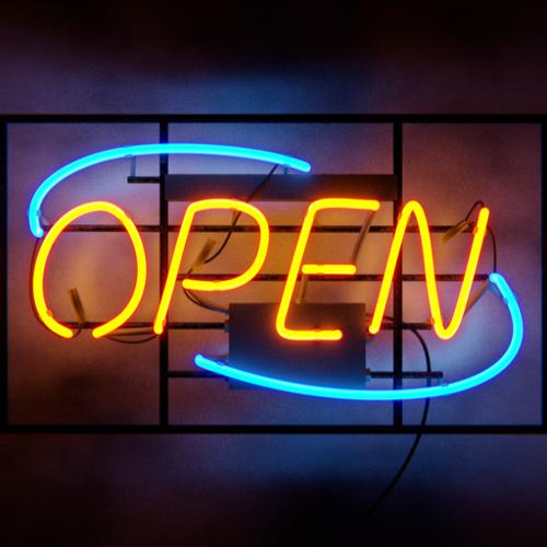 Neon Open Sign