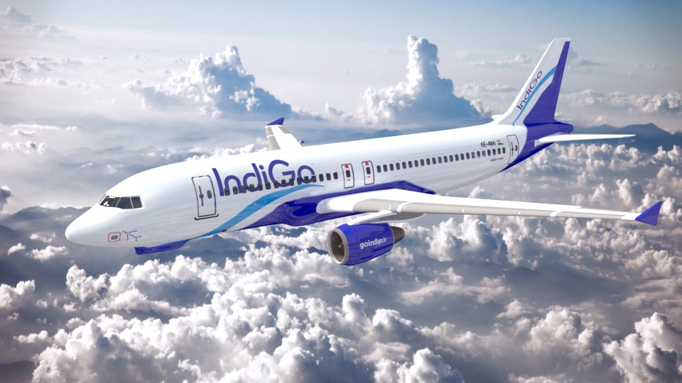 Indigo Flight Model A320