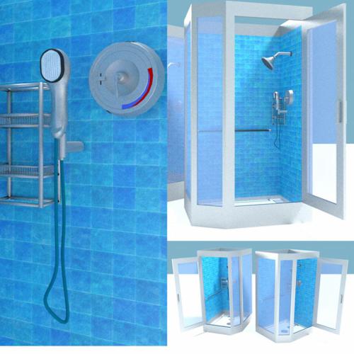 Shower Stall -- Two Versions
