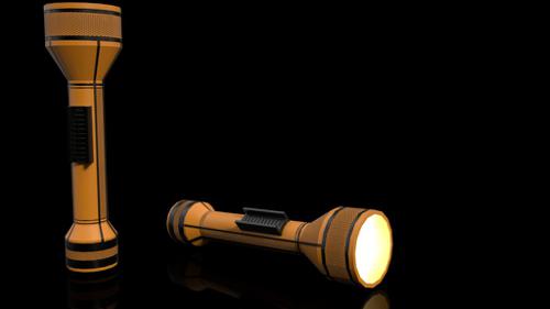 Low Poly Flashlight