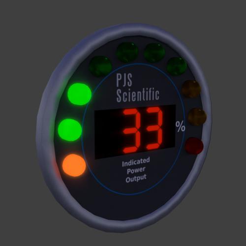 Power Guage with LED Surround
