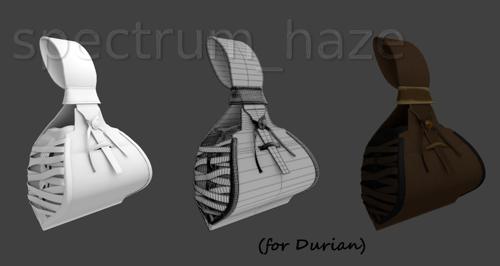 spectrum haze extra clothing pouch