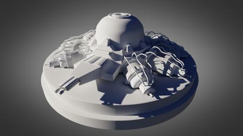 Piston Engine Turrent