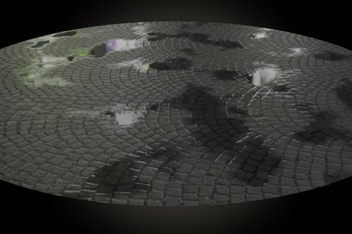 Procedural Puddles Material