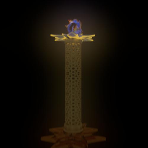 Revelation 1 Golden Lamp Stand ver 1