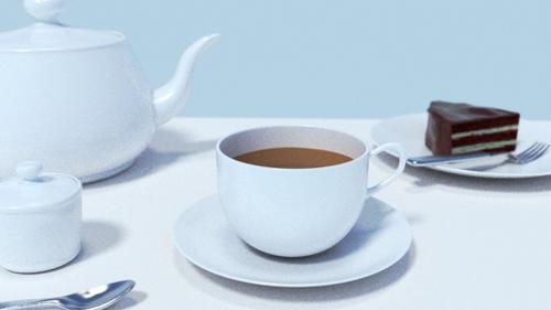 Hot Tea Scene