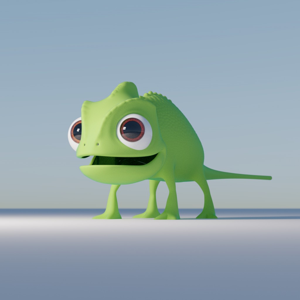 Pascal Chameleon Tangled