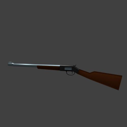 Low Poly Shotgun