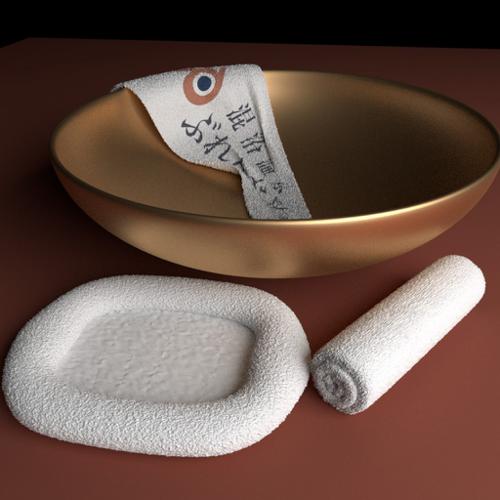 bumpy towels by microdisplacement