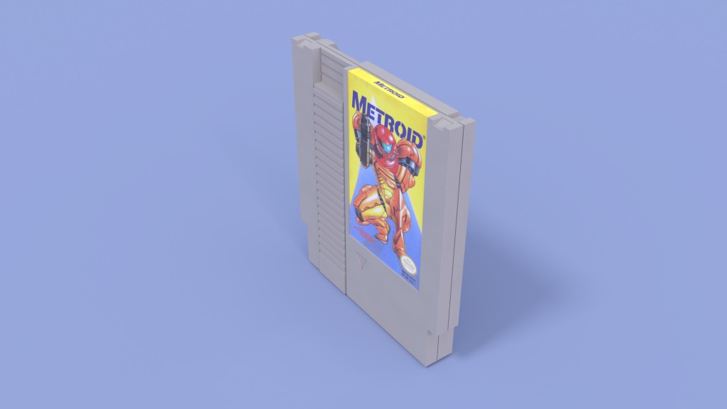 NES Cartridge - Metroid.