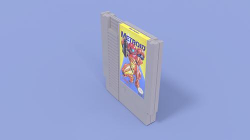 NES Cartridge - Metroid.