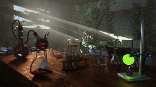 Overgrown Lab