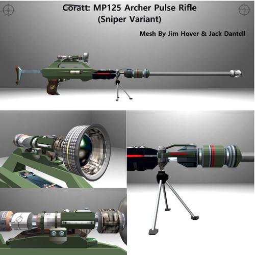Archer Pulse Rifle Sniper Variant