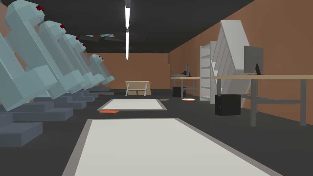 Low Poly Laboratorium Props