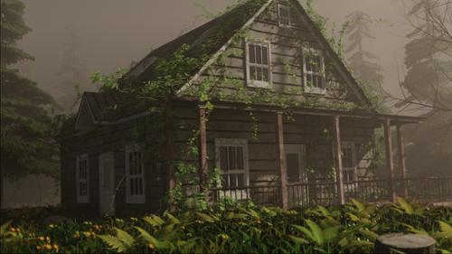 cabin in the wood