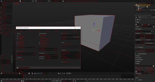 Blender Black-Red Theme - NanoTech