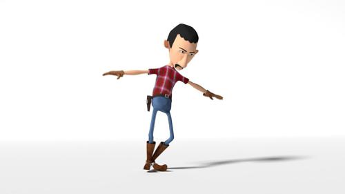 Cowboy drunked