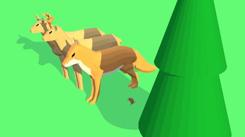 low poly animal assets