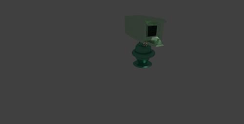 Basic Old  Static TV Camera