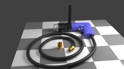 Air-Operated Drill