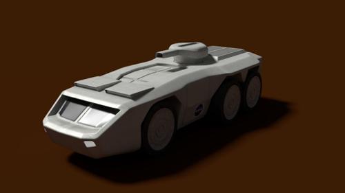 Future Mars vehicle