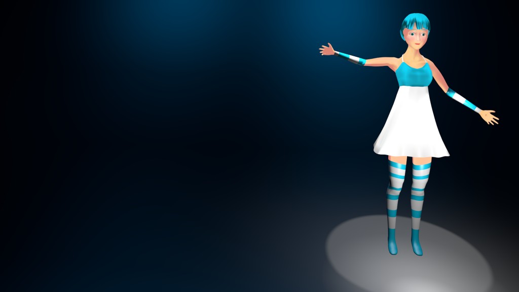 anime character model
