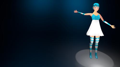 anime character model