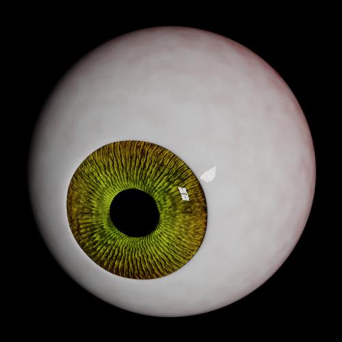 Semi-realistic eye