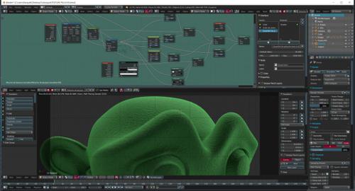 Fleece material (Procedural)