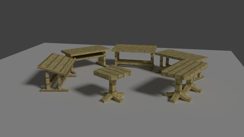 Minecraft Tables
