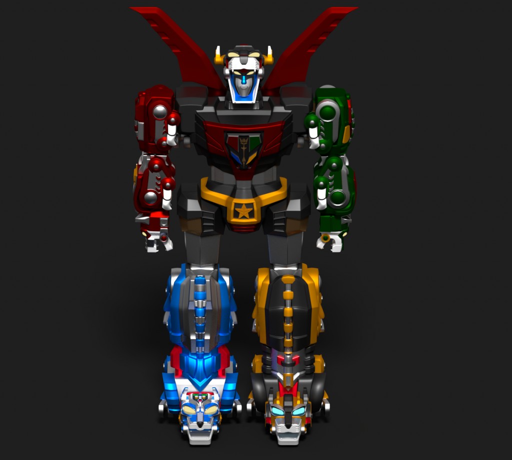 Voltron Lions Alt Version