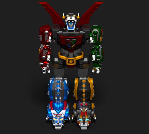 Voltron Lions Alt Version