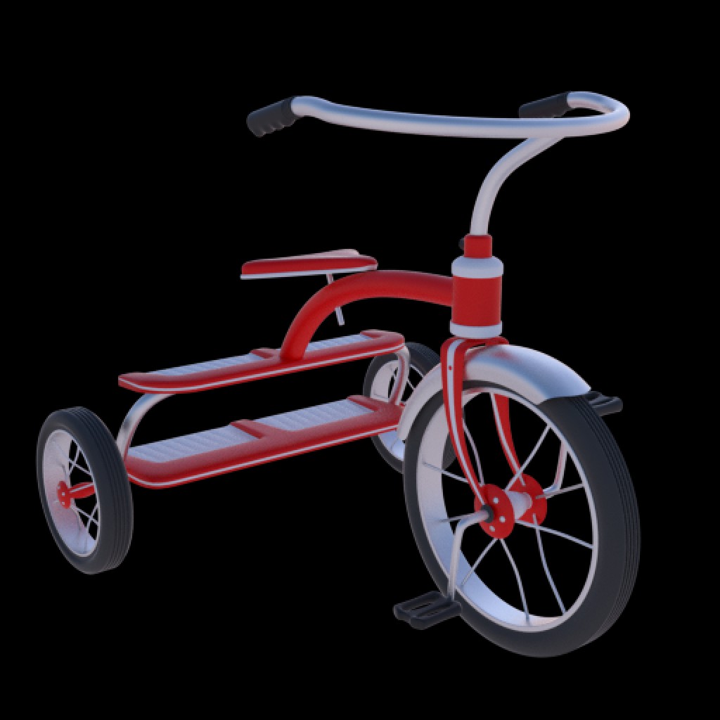 Tricycle with Aramature 2