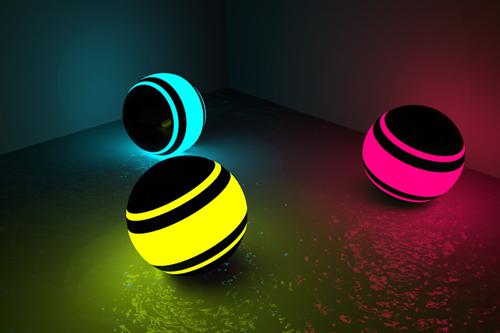 Luz indirecta test