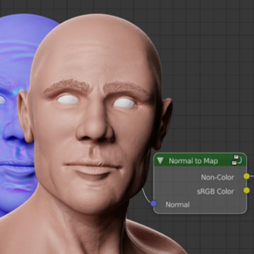 Normal to map (advanced normal baking in Cycles)