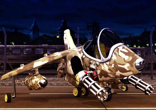 Metal slug Flyer en 3D