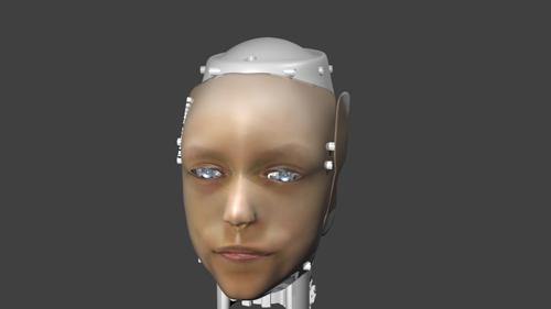 robot "XRENDERFILMS`  estudios