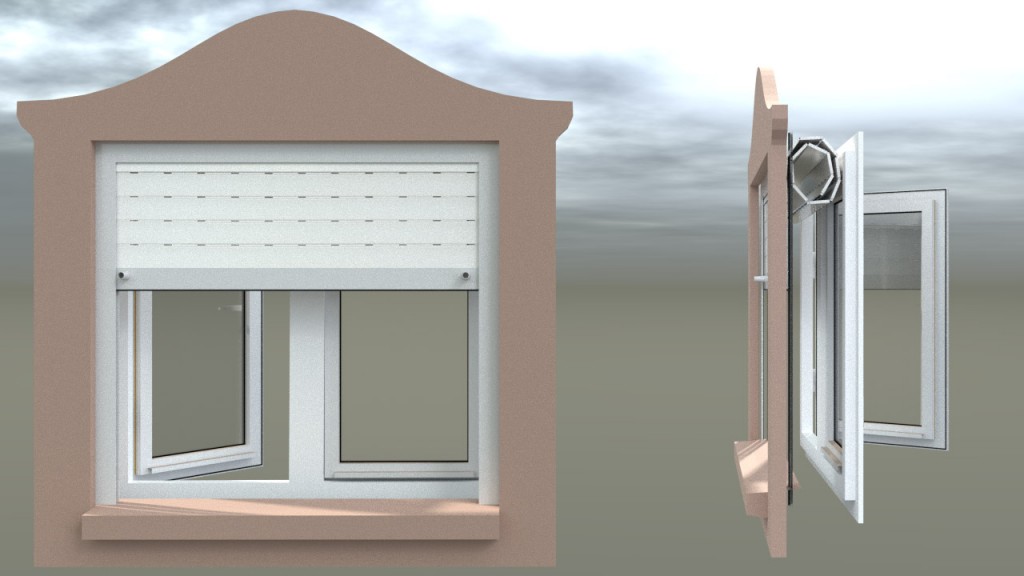 Sunblind windows