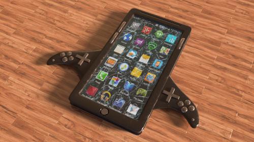 mobile phone console asset