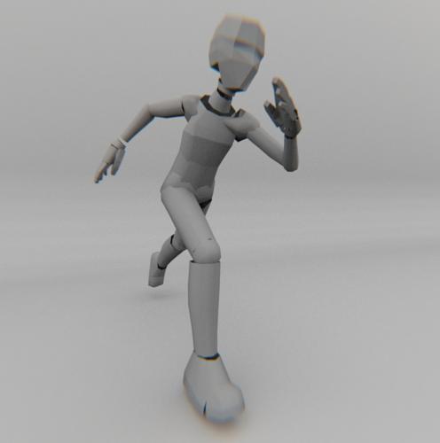 Running and Jump animation - Parkour