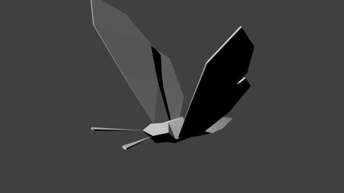 Moth (Low Poly)