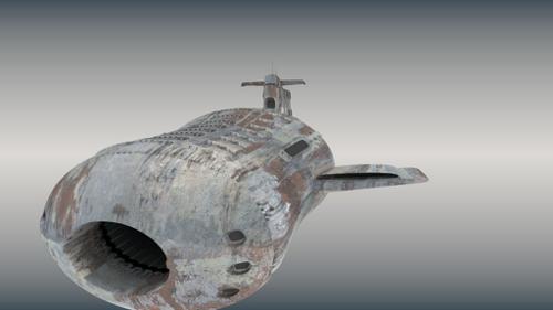White submarine