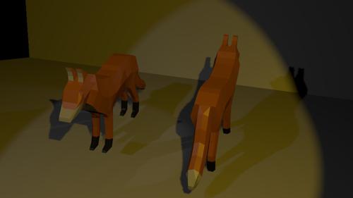 Low Poly Fox