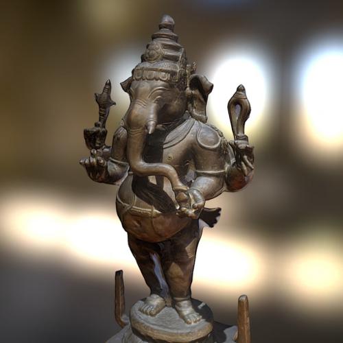 The elephant god Ganesha