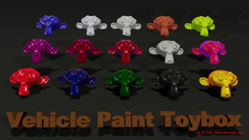 Vehicle Paint Toy box